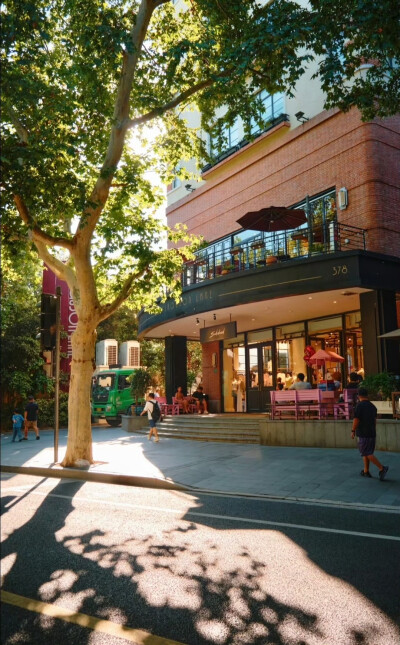  树影斑驳，阳光正好 … 