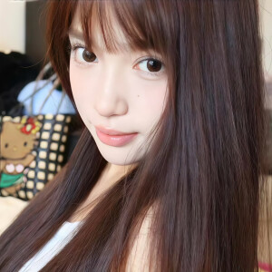 氛围感时尚真人女头，侵权删