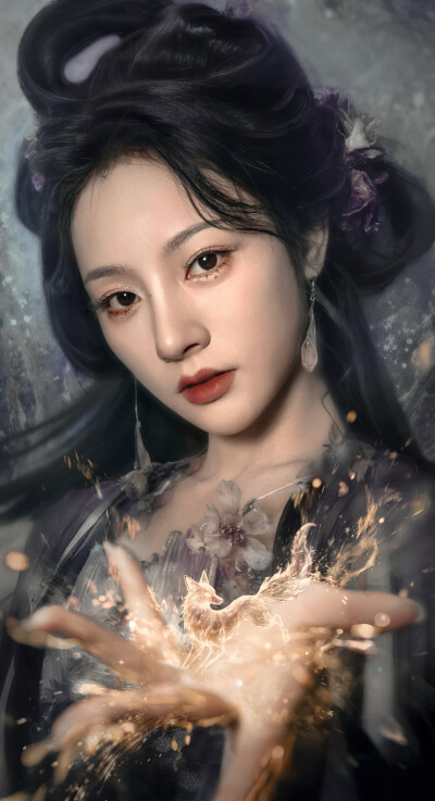朱丽岚《入青云》 浮月