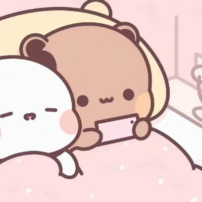 粉粉的情侣头像