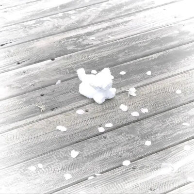 你是树荫还是雨滴 我没戴眼镜 分不清