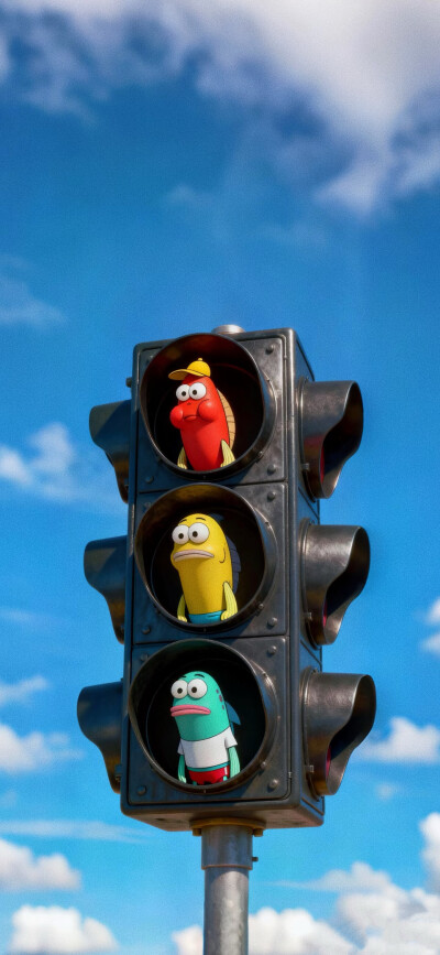 海绵宝宝-红绿灯