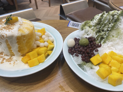 炎热的夏天，必须刨冰