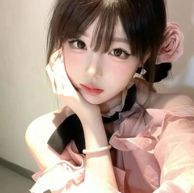 粉色系女头