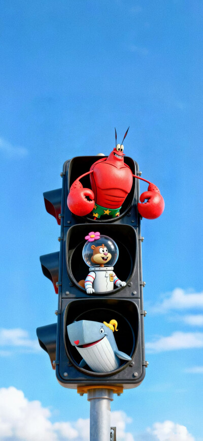 海绵宝宝-红绿灯