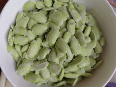 10月份的牛踏扁毛豆很好剥