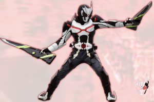 假面骑士亚克1，双公文包利刃。《假面骑士01》系列。(侵权删)