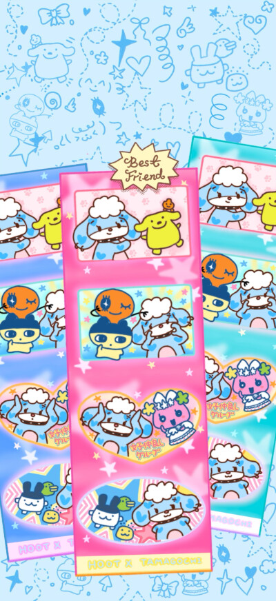 iphone拓麻歌子可爱锁屏壁纸 丨手机壁纸丨卡通壁纸丨套图壁纸壁纸丨套图丨少女心壁纸|ins