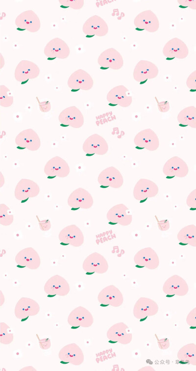 壁纸 手机壁纸 可爱 少女心 平铺 