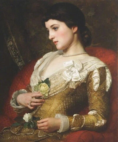 爱德华·约翰·波因特，《莉莉·兰特里》，1877