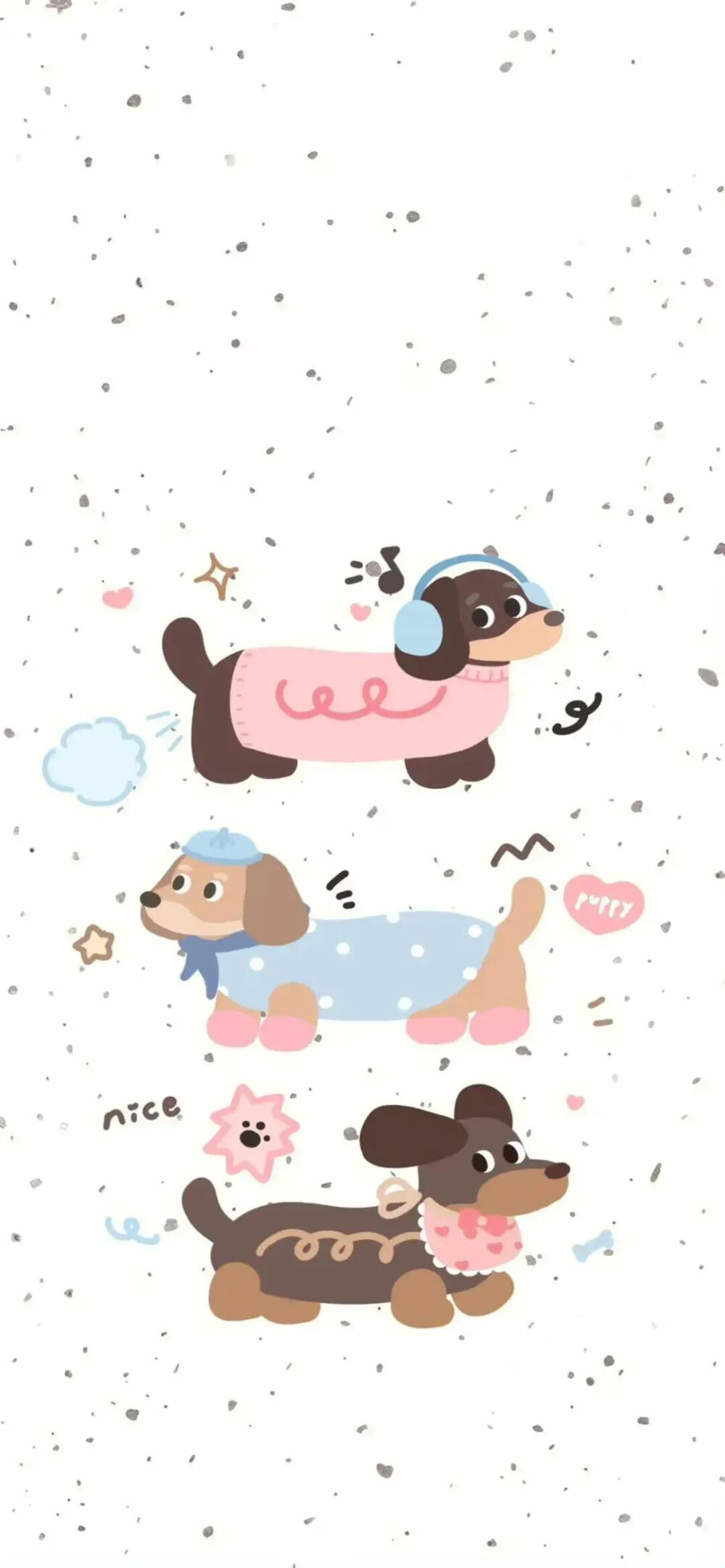 是超可爱的腊肠小狗呀૮ ・ﻌ・ა