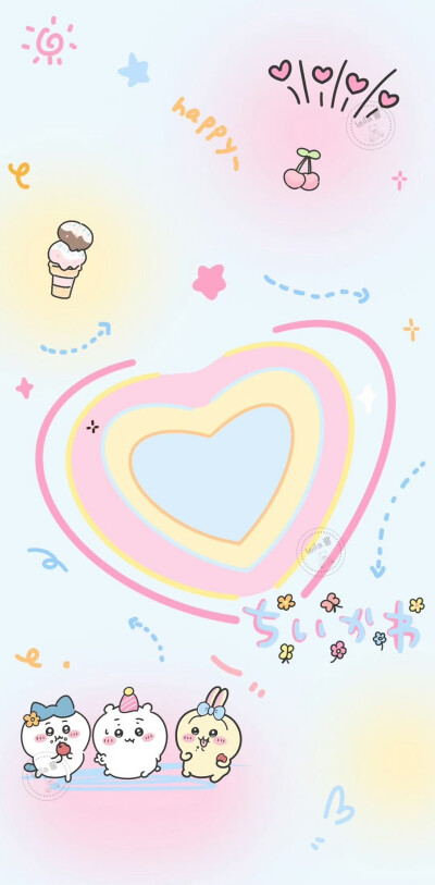 chiikawa壁纸套图