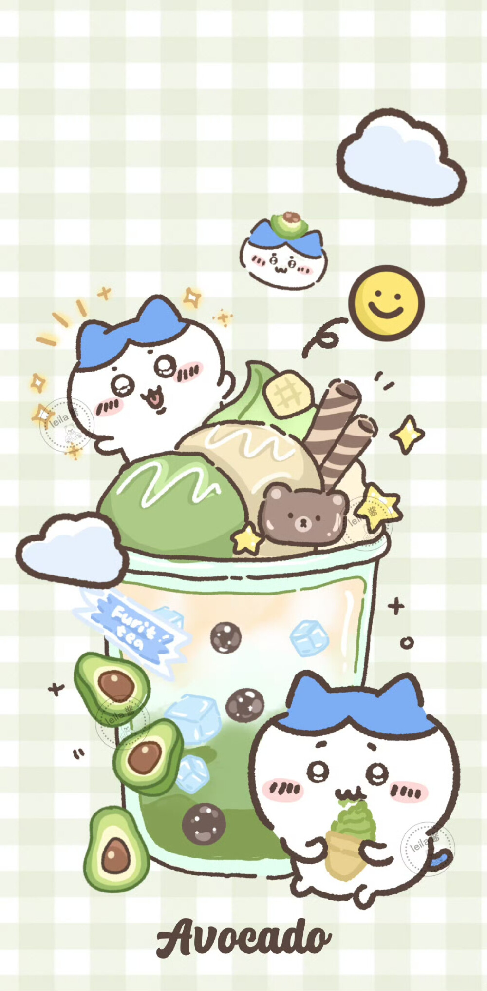 chiikawa壁纸套图