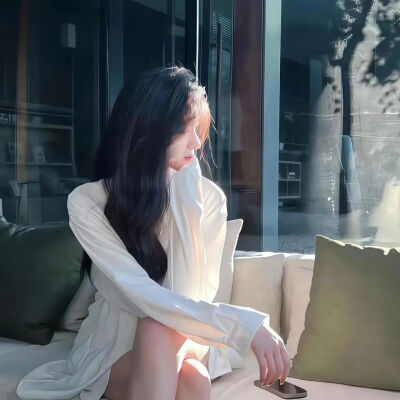 高颜值氛围感女生头像