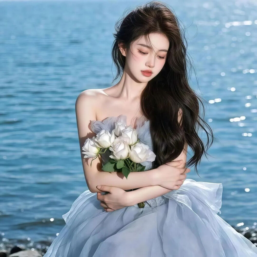 高颜值氛围感女生头像