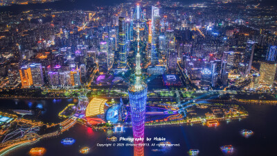 华灯初上，不夜开篇，镜头追逐的是灯火流淌的浪漫
by.@HobinMK813