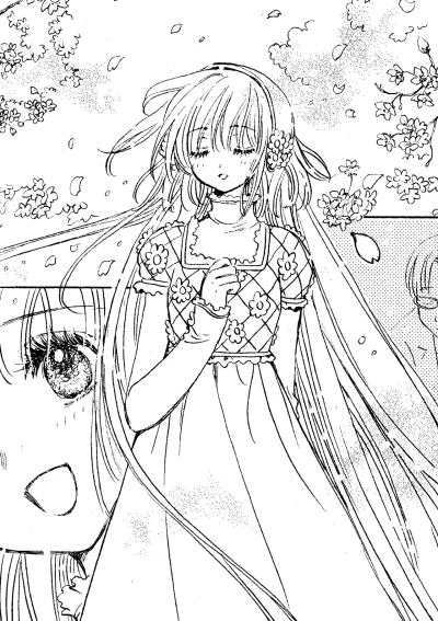 黑白漫画/CLAMP