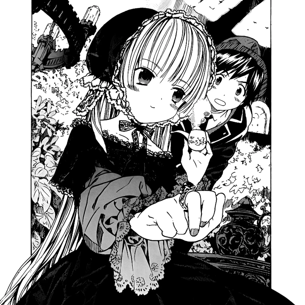 黑白漫画/女生头像