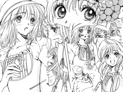 黑白漫画/CLAMP