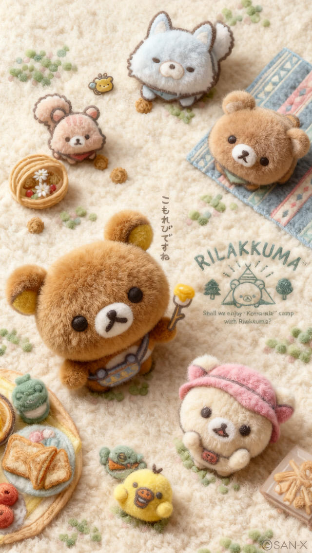 轻松熊壁纸(*´I`*)