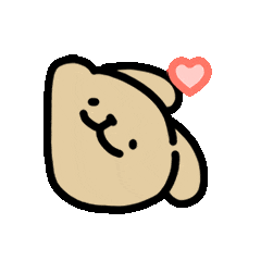 线条小狗｜GIF表情包