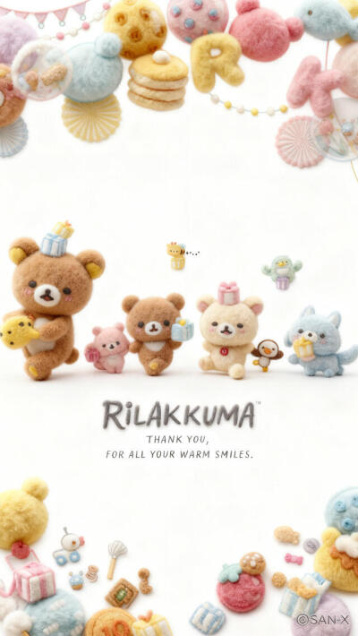 轻松熊壁纸(*´I`*)