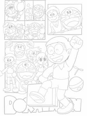 上班摸鱼勾线图