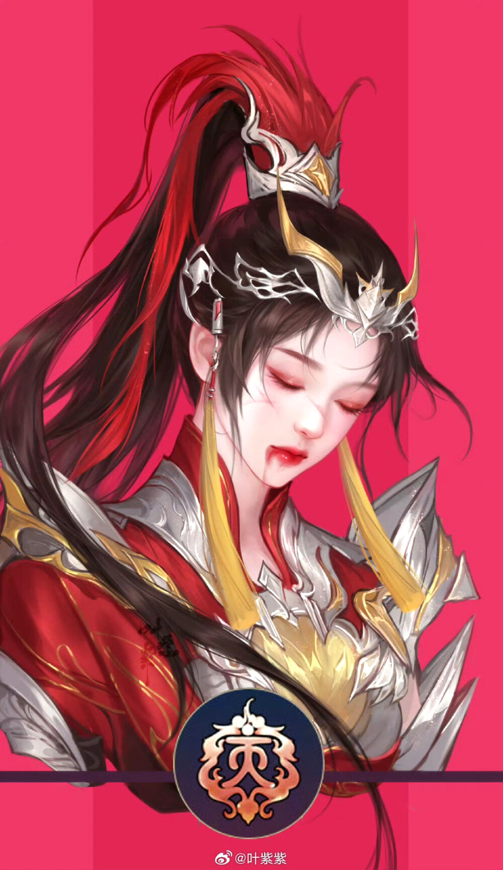 手绘女