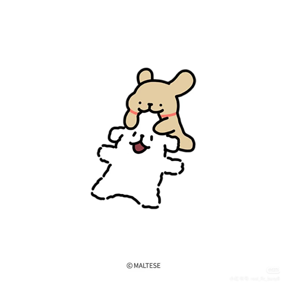 线条小狗