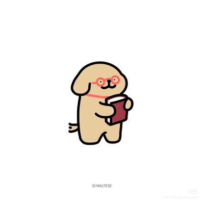 线条小狗