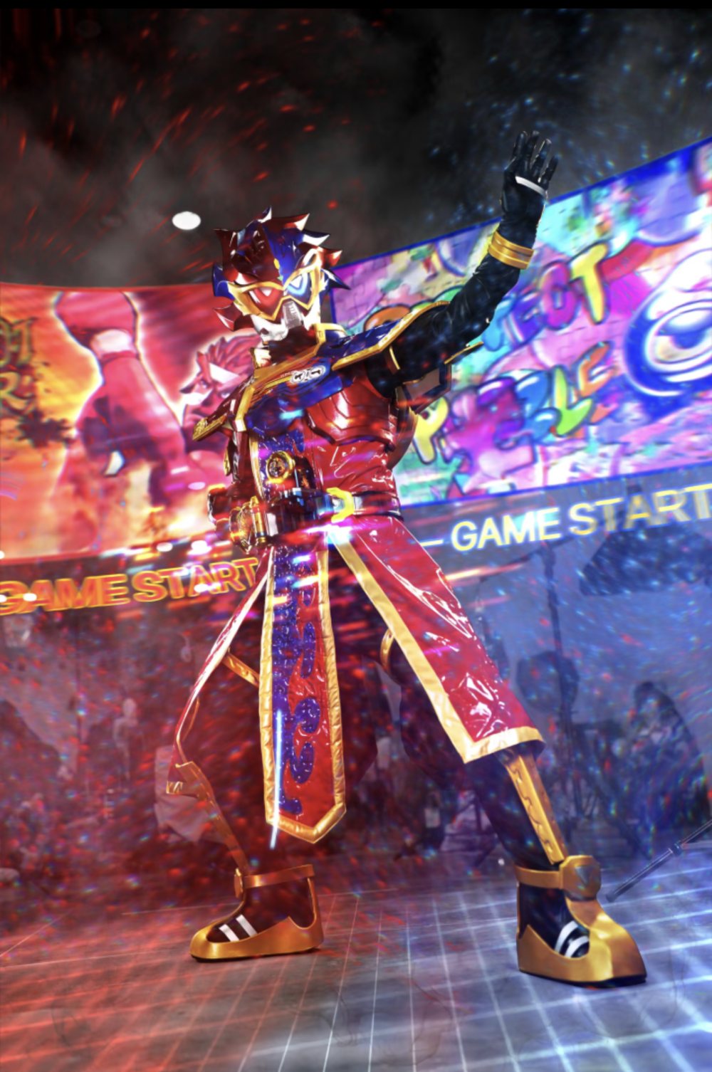 假面骑士悖论(帕拉德)，完美奋击99级。《假面骑士艾克赛德》系列角色扮演。(侵权删)