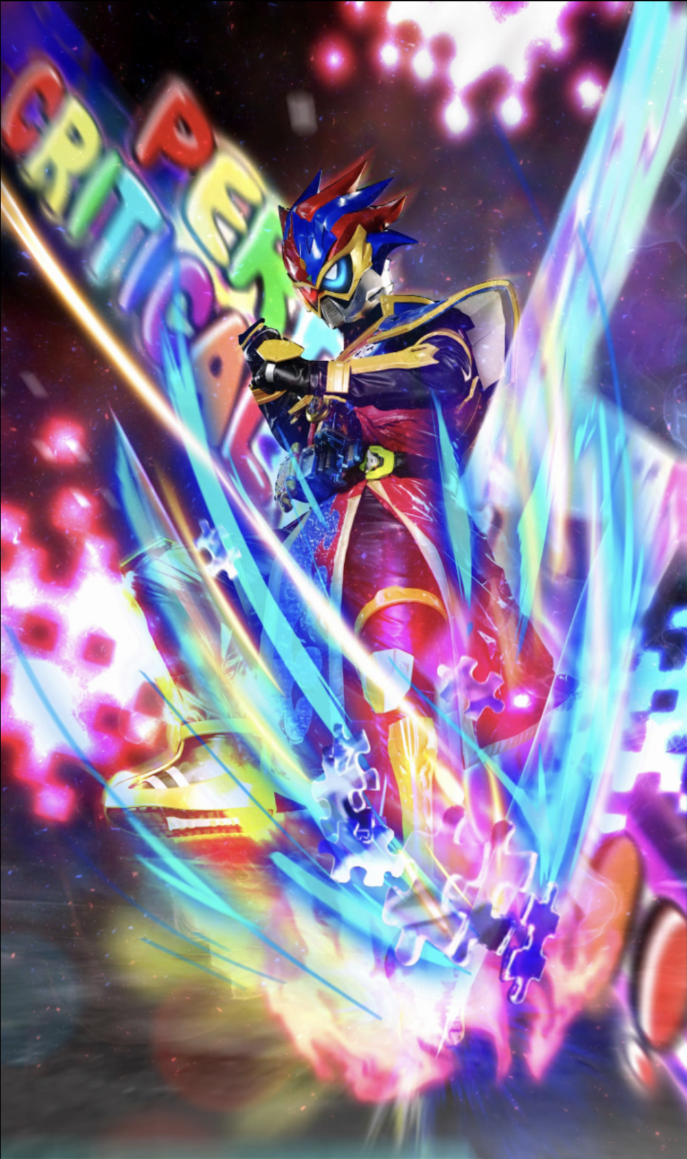 假面骑士悖论(帕拉德)，完美奋击99级。完美奋击终结踢。《假面骑士艾克赛德》系列角色扮演。(侵权删)