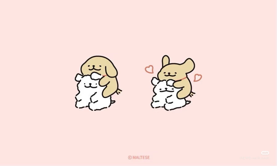 线条小狗