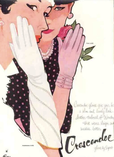 法国时尚插画大师 René Gruau（1909年2月4日 - 2004年3月31日）在他长达六十年的职业生涯中，为许多知名品牌如Christian Dior、Givenchy和Balenciaga等创作了精美的插画，创造了流行文化和时尚广告设计的标志性视觉…