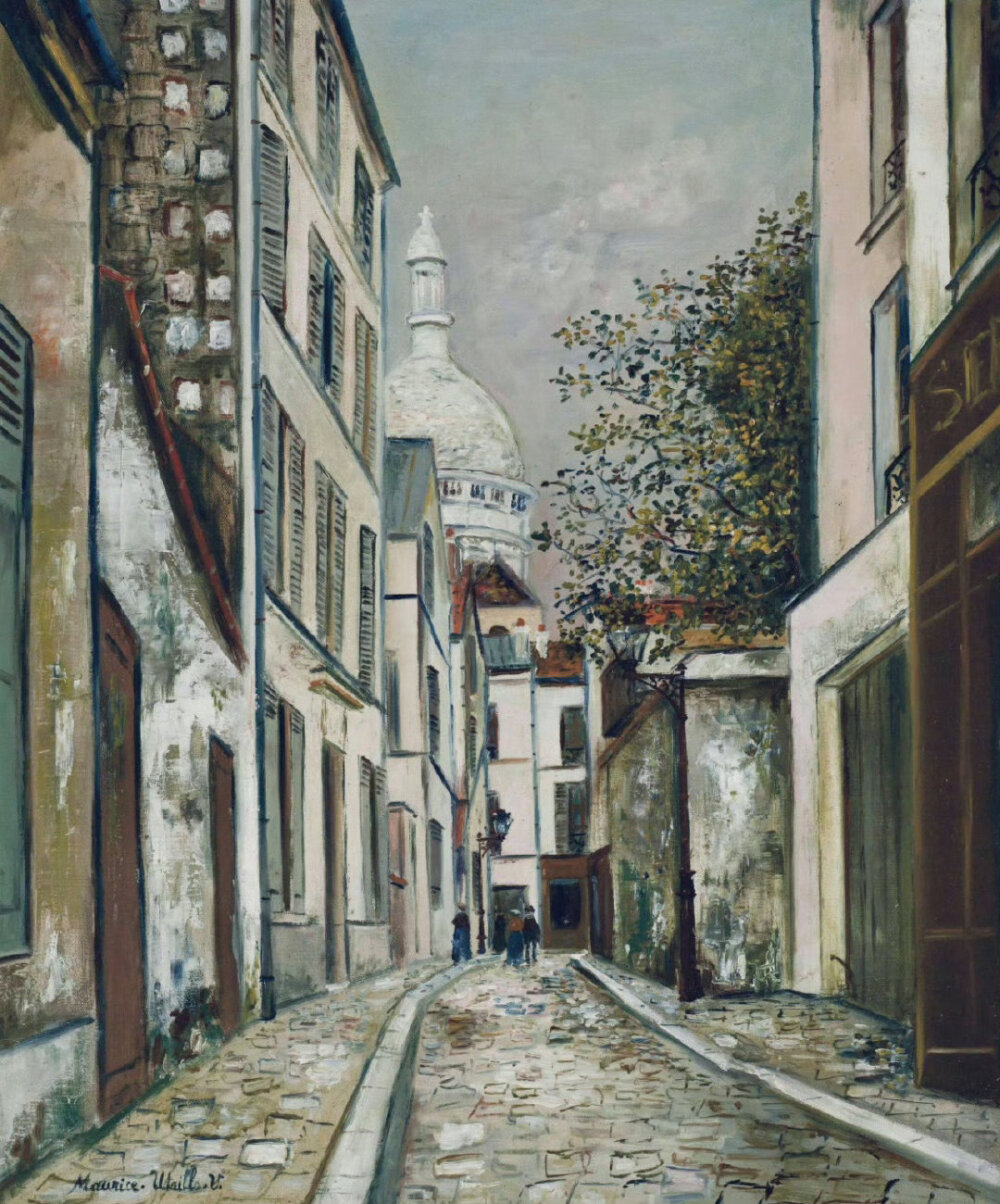 法国画家莫里斯·郁特里罗