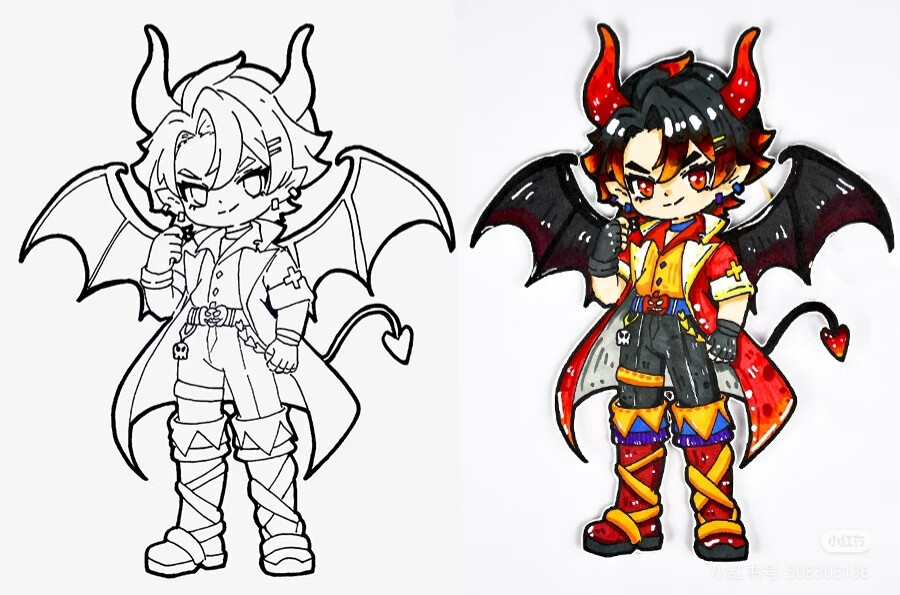 万圣节动漫创意美术