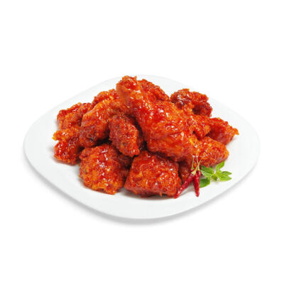 美味炸鸡白底头像