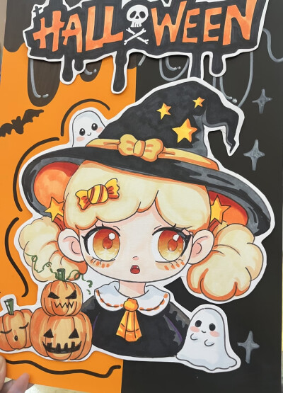 万圣节动漫创意美术