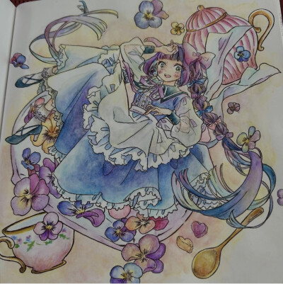 涂色