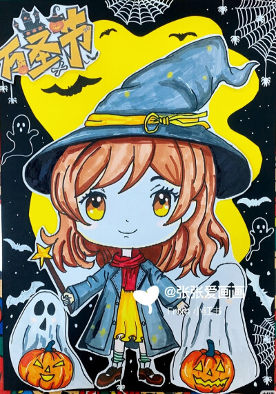 万圣节动漫创意美术