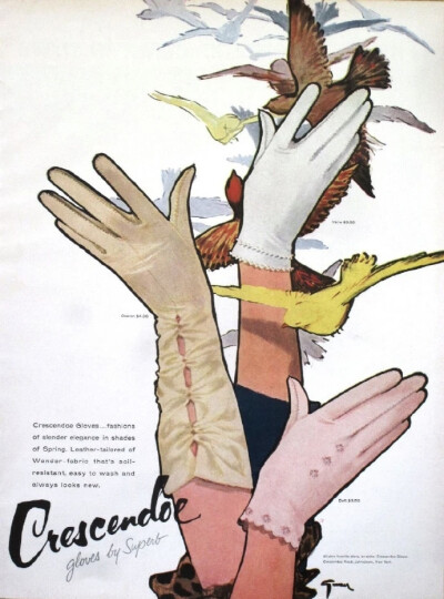 法国时尚插画大师 René Gruau（1909年2月4日 - 2004年3月31日）在他长达六十年的职业生涯中，为许多知名品牌如Christian Dior、Givenchy和Balenciaga等创作了精美的插画，创造了流行文化和时尚广告设计的标志性视觉…