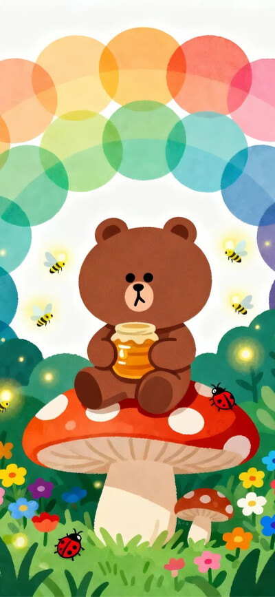 布朗熊壁纸（to 小红书386645218）