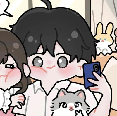 可爱 动漫 情头