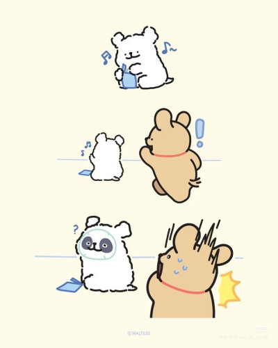 线条小狗