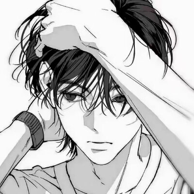 黑白男漫