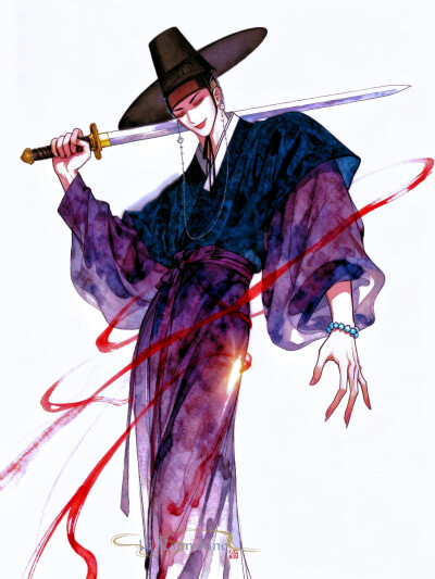 刀剑如梦，爱恨似风#武侠#一梦江湖#国漫#审美积累