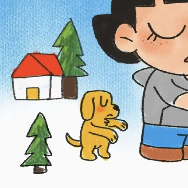 情侣头像可爱手绘动漫卡通