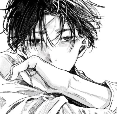 黑白男漫