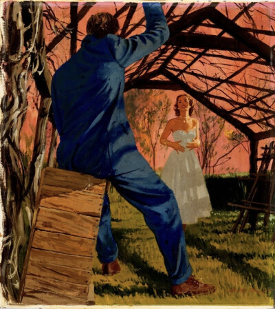 速写大师Austin Briggs (1908 – 1973) 的一些彩色插画