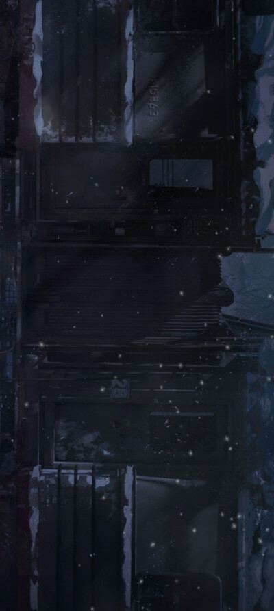 插画壁纸-重返未来1999-长夜鸣笛-唯美景致